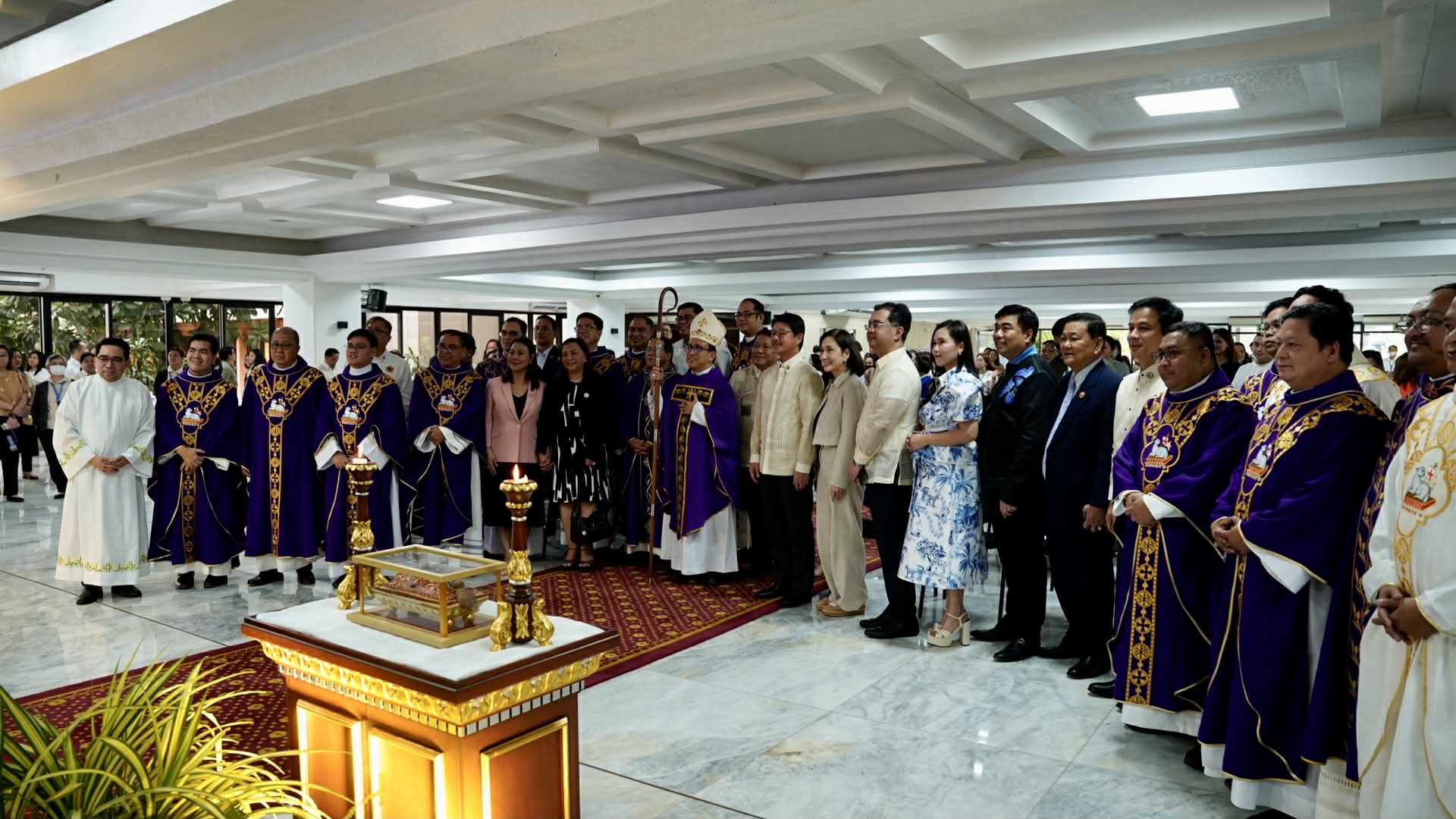 “LET US WORK TOGETHER,” BISHOP TELLS LAWMAKERS